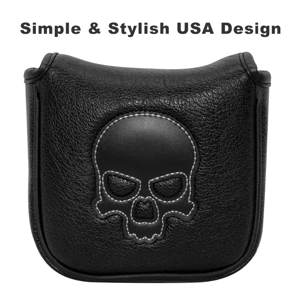 4 golf putter cover golf headcovers mallet golf putter cover