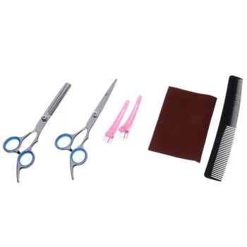

Cutting Thinning Styling Tool Set Hair Scissors Salon Hairdressing Shears Flat Teeth Blades Professional Salon Hair Cutting