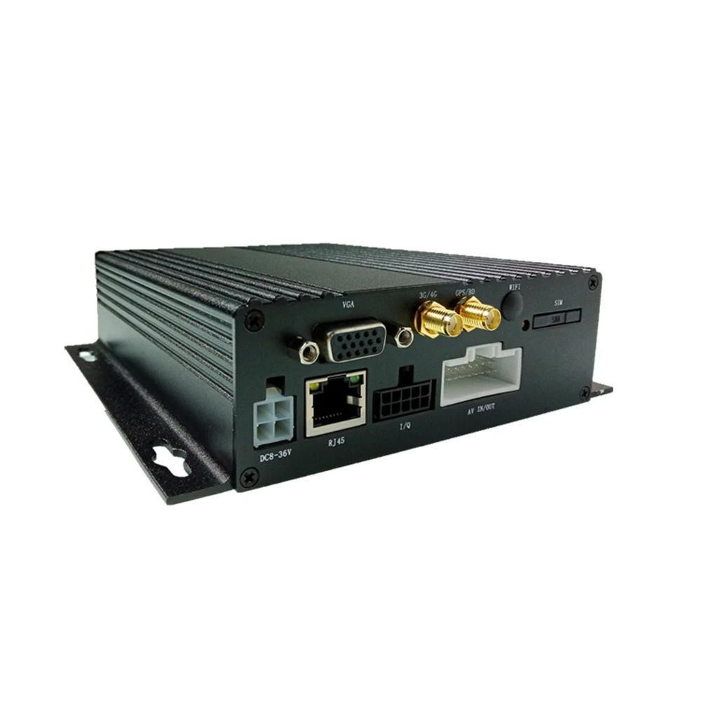 4 Channel DVR Security 1080P H.265 High-Definition GPS 4G Dual SD Card Bus Trucks MDvr | Безопасность и защита