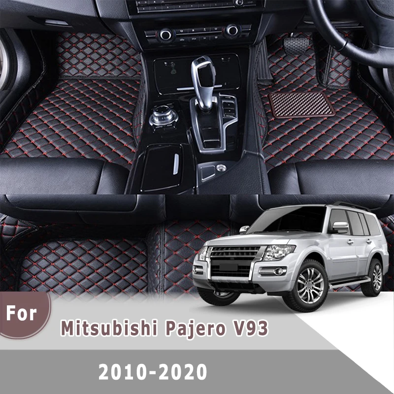 2016 Mitsubishi Montero Pajero Sport Black All Season Rubber Floor Mats