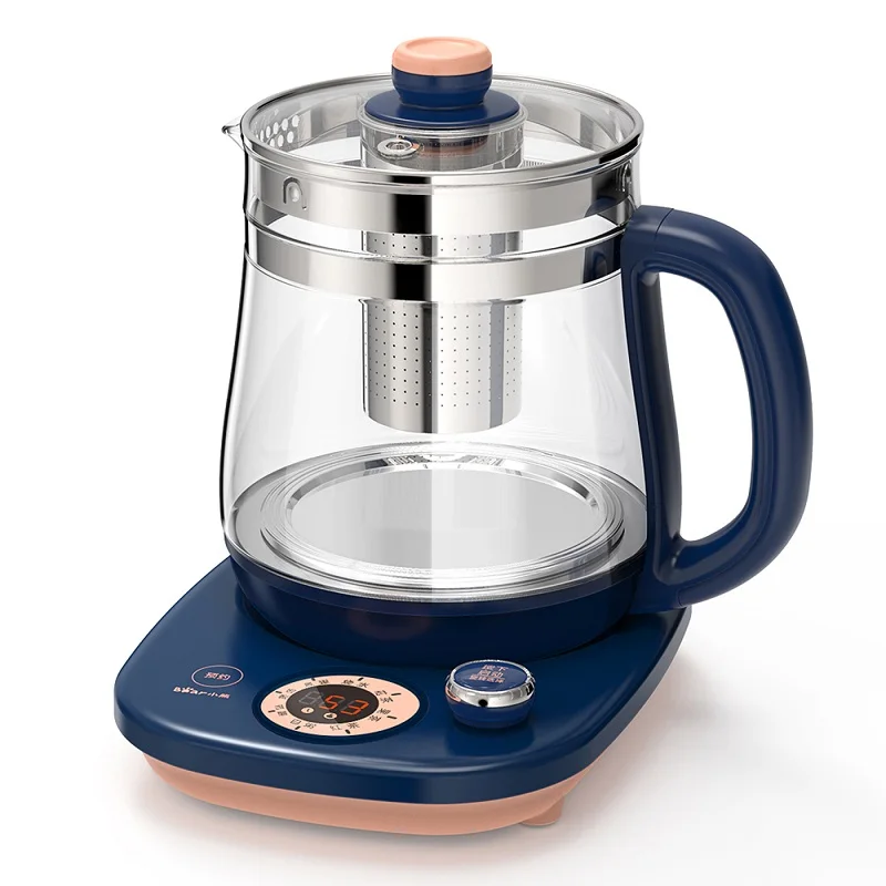 1.5L Electric Kettle Coffee Tea Maker Black Pu ɾr Glass Automatic Steam Spray Teapot Health Pot 1000W | Бытовая техника