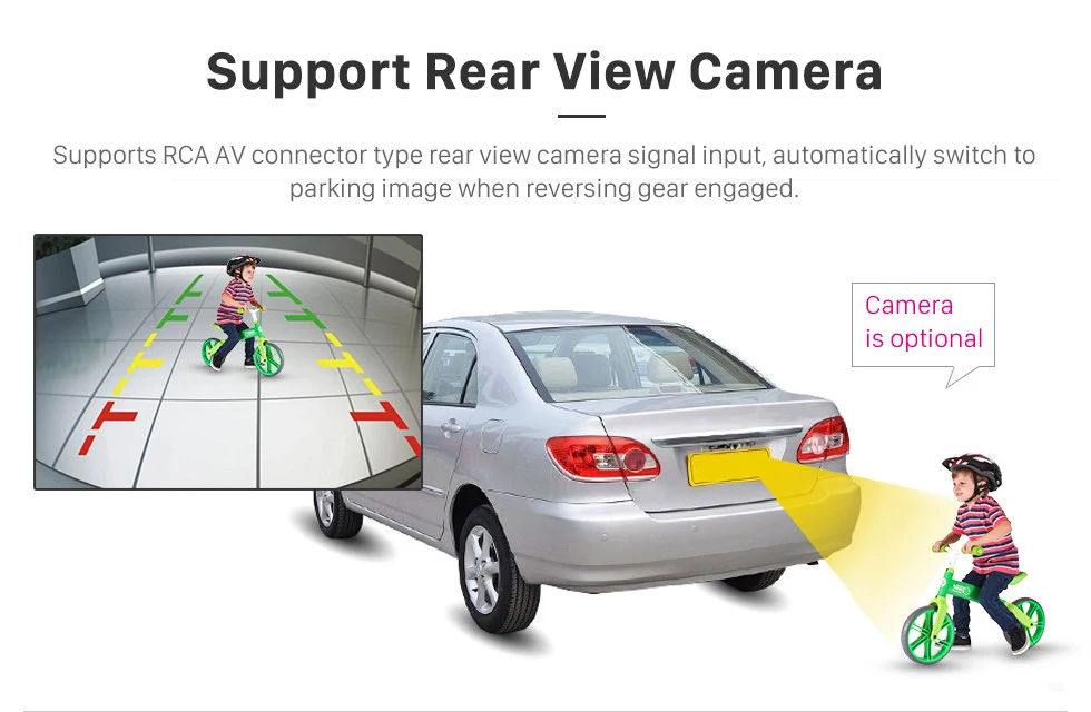 Seicane Автомобильный мультимедийный палайер для 2004 2005- Volvo CX90 9 дюймов Android 8,1 HD 1024*600 сенсорный экран Автомагнитола поддержка RDS