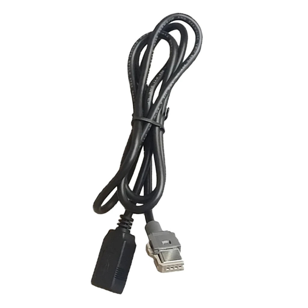 Car 4-Pin Female To USB Female Adaptor Cable For Hyundai / Kia Elantra 80cm
