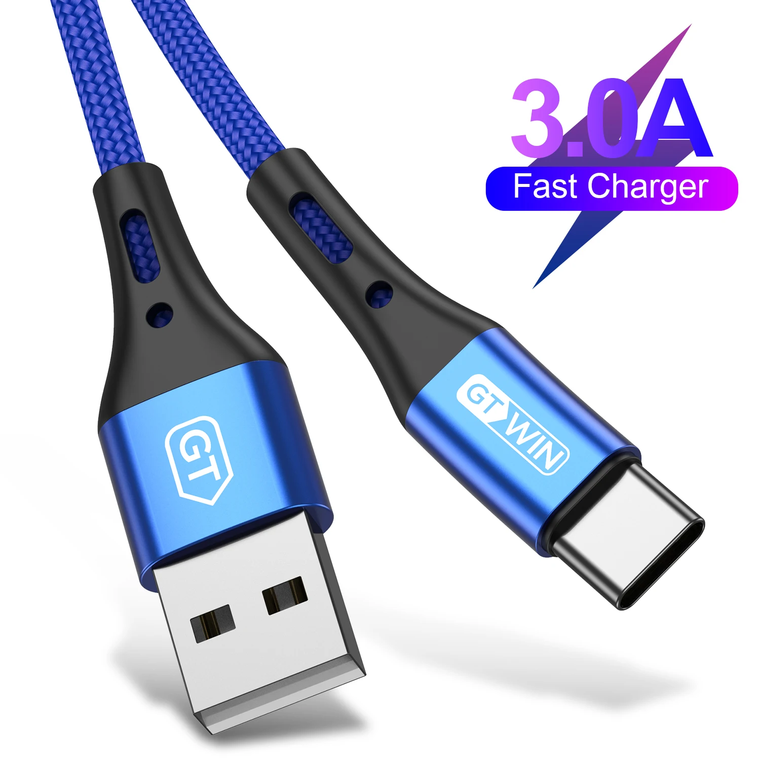Кабель GTWIN Micro USB C кабель Type 3A быстрая зарядка для Samsung S10 S9 телефонный шнур Xiaomi 10 Redmi