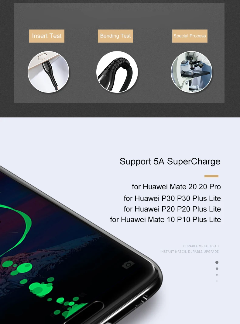 Musyue usb type C кабель для huawei P30 P20 Lite mate 20 Pro 5A SuperCharge Быстрая зарядка USB C телефонный кабель для huawei P20 P10