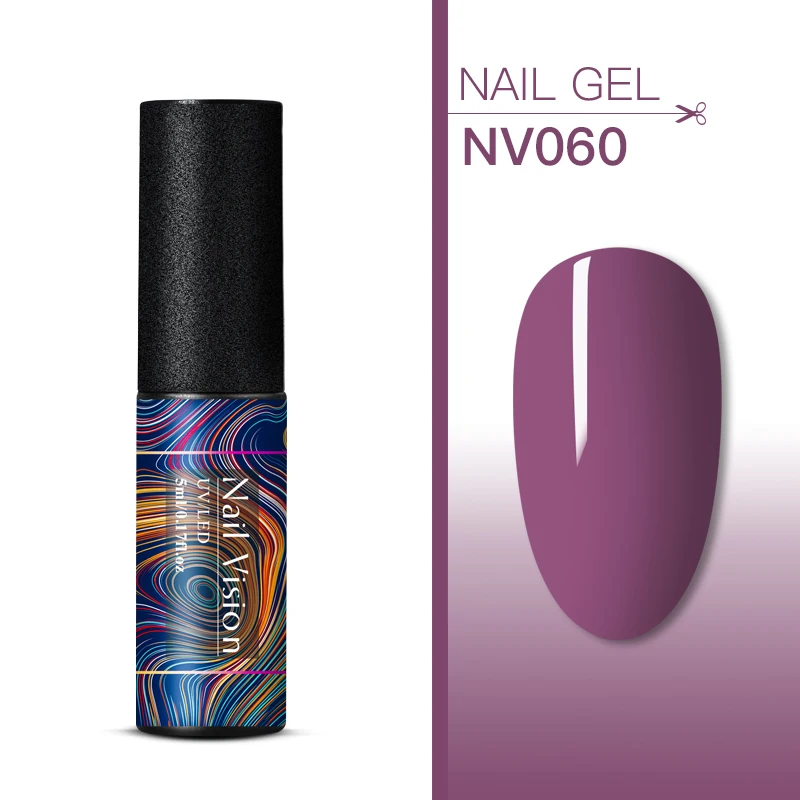 Nail Vision 5 мл УФ-гель для ногтей для маникюра 176 цветов Гель-лак Полупостоянный Гель-лак для нейл-арта инструменты для самостоятельного дизайна - Цвет: EES06655
