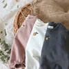 MILANCEL Autumn Baby Bodysuits Girls Lemon One Piece Cute Boys Jumpsuits 4