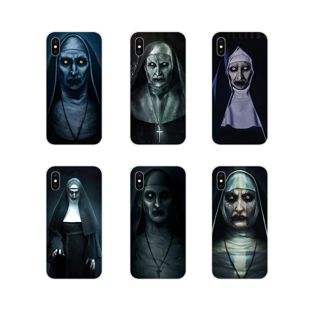 Аксессуары для телефона Чехлы Apple iPhone X XR XS 11Pro MAX 4S 5S 5C SE 6S 7 8 Plus ipod 5 6 монахини Valak