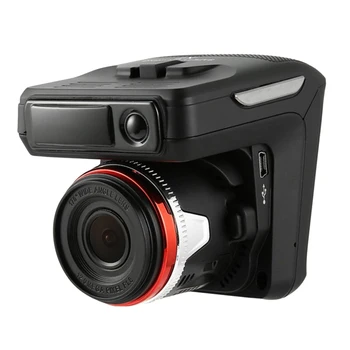 

1PC Radar Detector 12V 1080P 2 in 1 Practical Radar Detector Dash Cam Camera Recorder for Car
