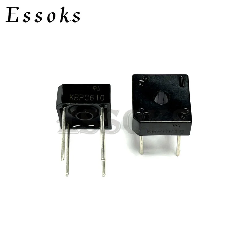 5PCS Brigde Rectifier Diode KBPC606 KBPC608 KBPC610 KBPC1010 6A 10A 600V 800V 1000V | Электронные компоненты и