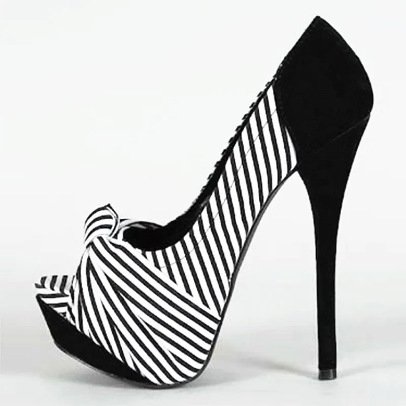 

FGHGF shoes,Beautiful fashion free shipping, bow decoration,about 15 cm high-heeled shoes, peep toe pumps, banquet shoes