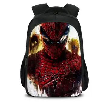 

Fashion Comics Backpack Children Lovely Super Hero Spider Man School Backpacks Boys Cartoon Bag Kids Students School Bags