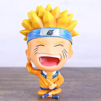 

Anime Naruto Shippuden Young Uzumaki Naruto Luaghing Ver, PVC Figure Model Toy Doll