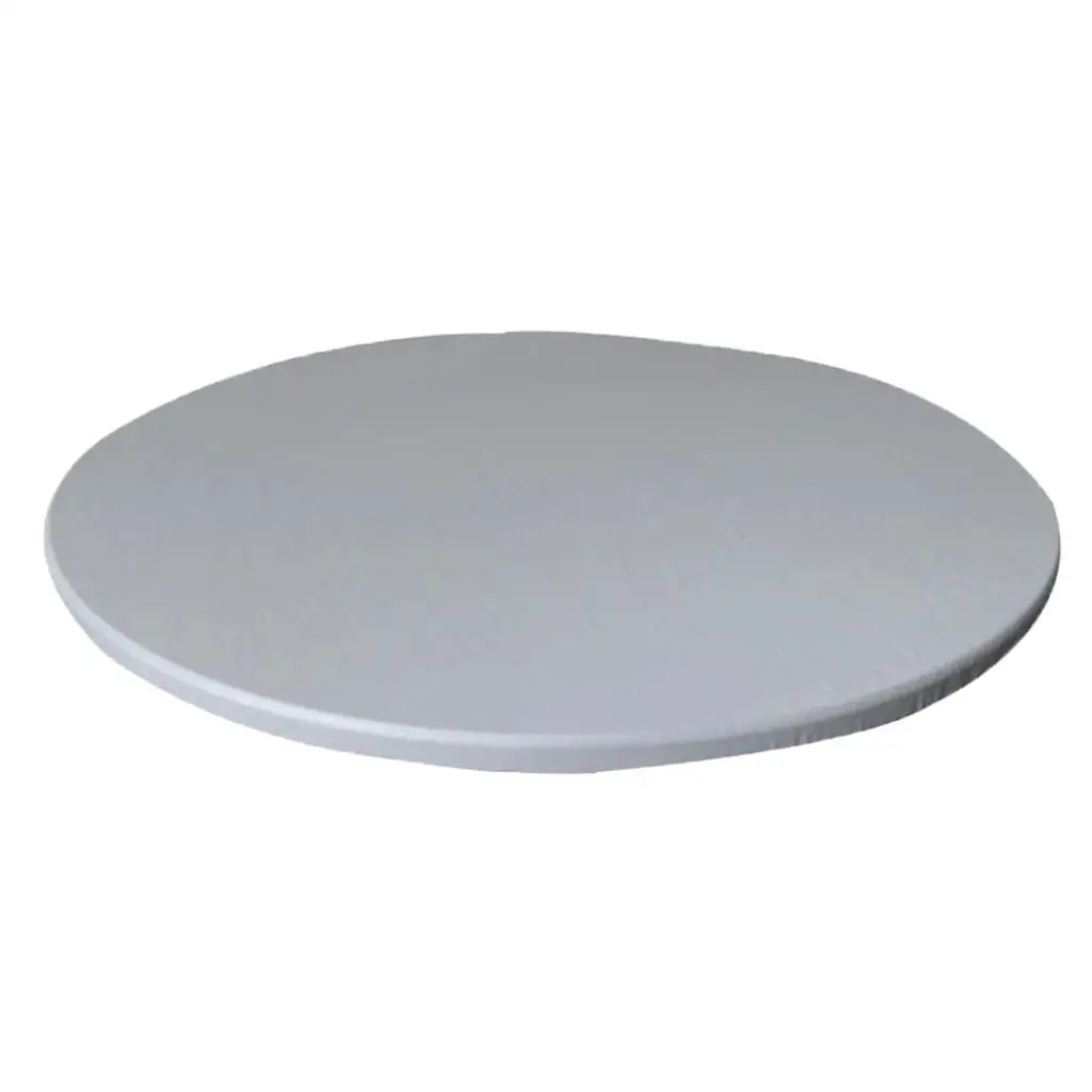 Soft Polyester Waterproof Round Table Cover Tablecover Tablecloth Fitted 90cm