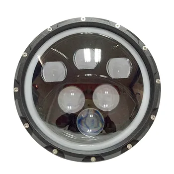 

Off-Road Vehicle Motorcycle Modified White Light Headlight 60w7-Inch round Large-Sized LED Lamp