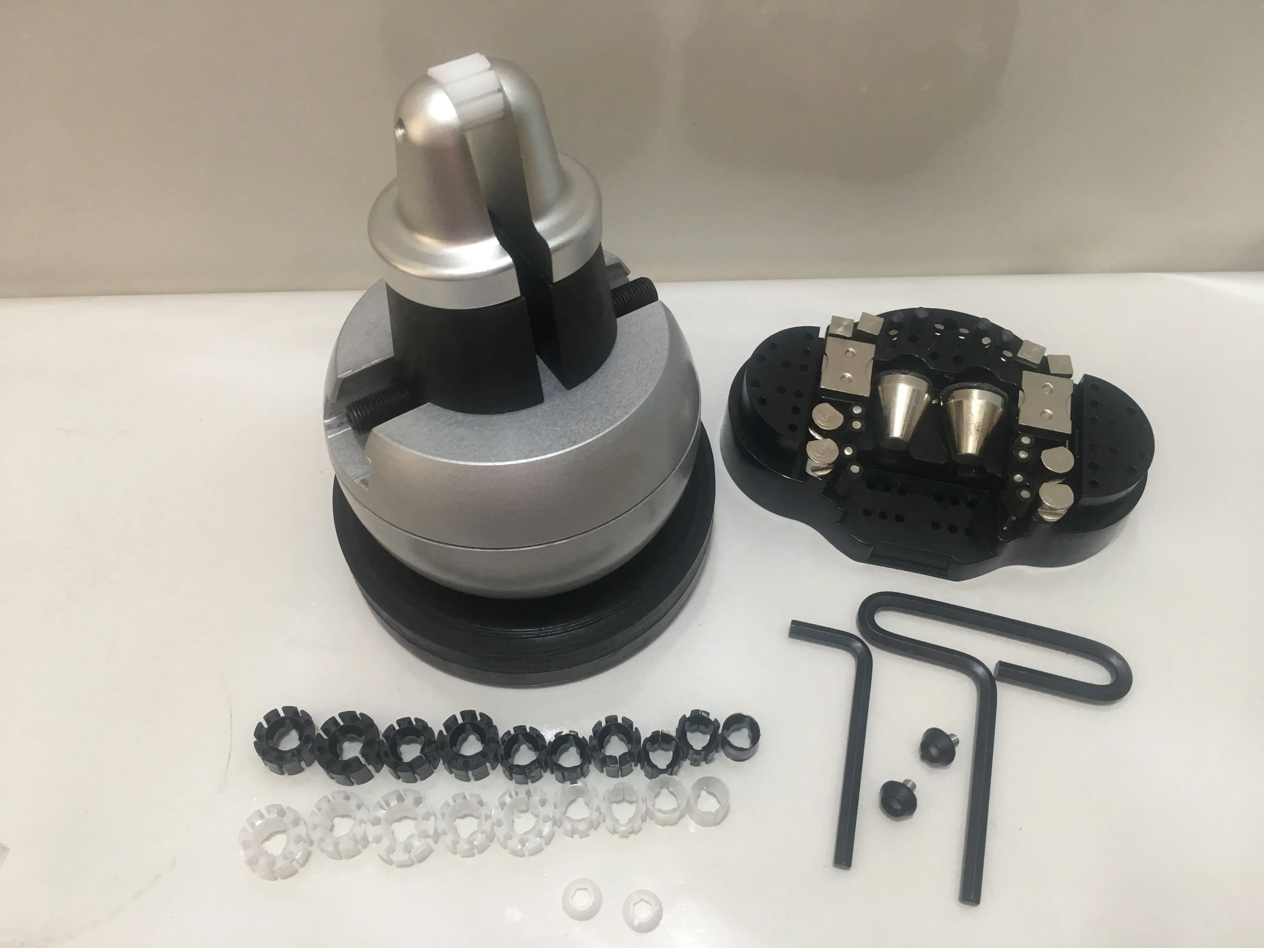 Engraving Block 5 inch Ball Vise Setting Jewelry with 59PCS Attachment and Rubber Base Making Tools | Украшения и аксессуары