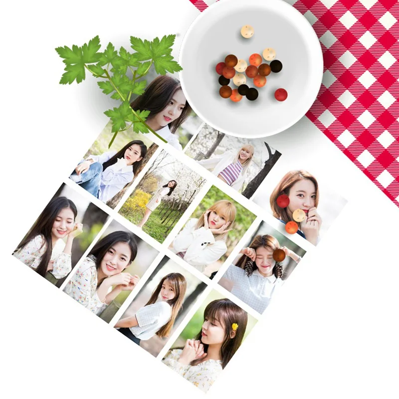 26 шт./компл. OH MY GIRL в пятом сезоне альбом карты с кристаллами наклейки самодельные фотобумажные карты наклейки