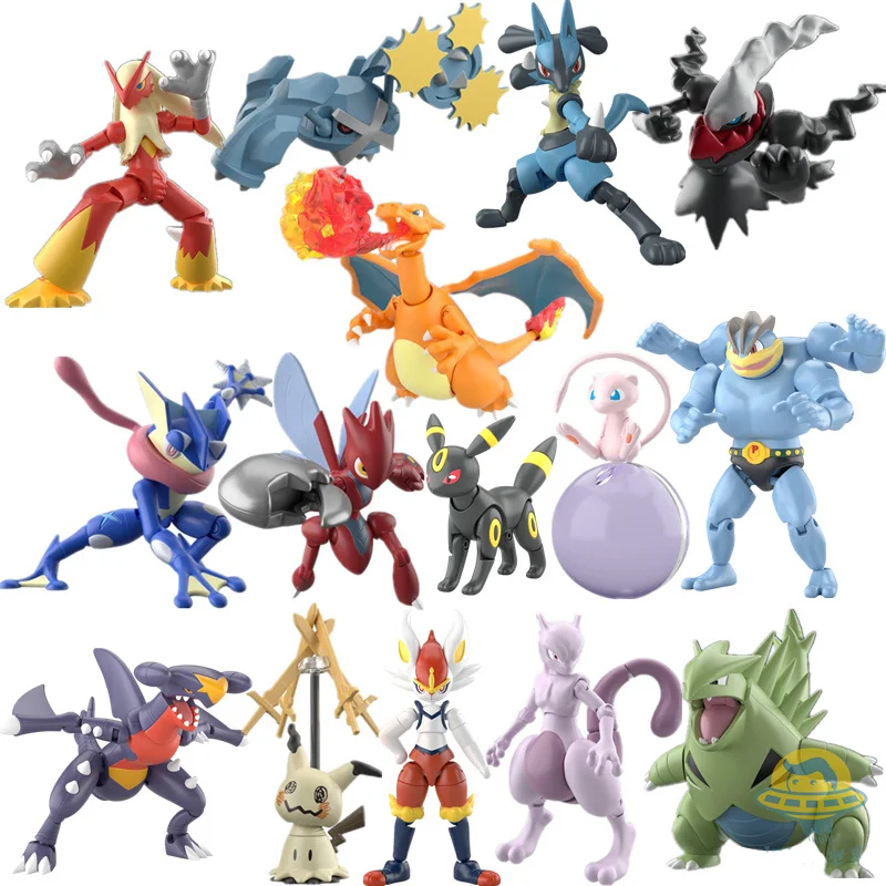 Коллекция экшн-фигурок Pokemon EX подвижная Подвижная кукла Greninja scisor Metagross Lucario Darkrai