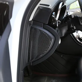

For Mercedes Benz C Class W205 C180 2016-2019 Carbon Fiber Side Decoration Cover 3D Interior Sticker Accessories