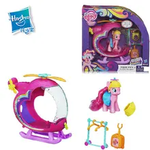 Hasbro My Little Pony серия Радуга Пинки Пай вертолет набор фигурки куклы Коллекция Модель игрушки для девочек подарок A5935