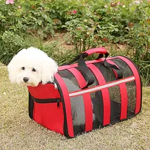 Четырехсторонняя сетчатая дышащая Сумка-переноска для кошек и собак, цветная цилиндрическая сумка на плечо, для путешествий, ткань Оксфорд, ручная сумка для домашних животных