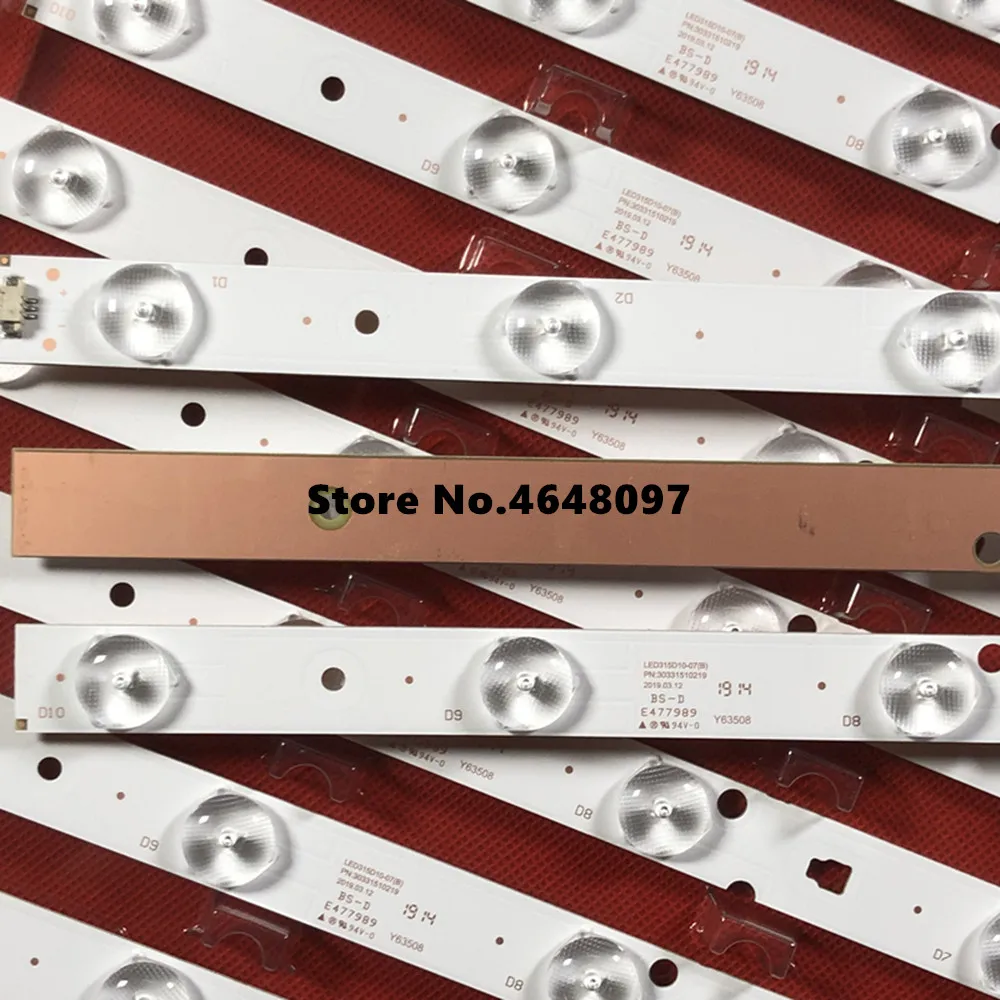 3 шт./лот Светодиодная лента 10LED LED315D10 ZC14 07(A) 30331510213 LE32D8810 MTV 3229LTA2 для