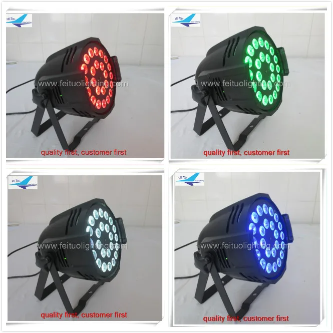 E-4PCS 30 шт. профессиональное сценическое освещение 24x10 Вт rgbw 4в1 led par DMX стробоскоп эффект внутренний par led для dj disco par can light