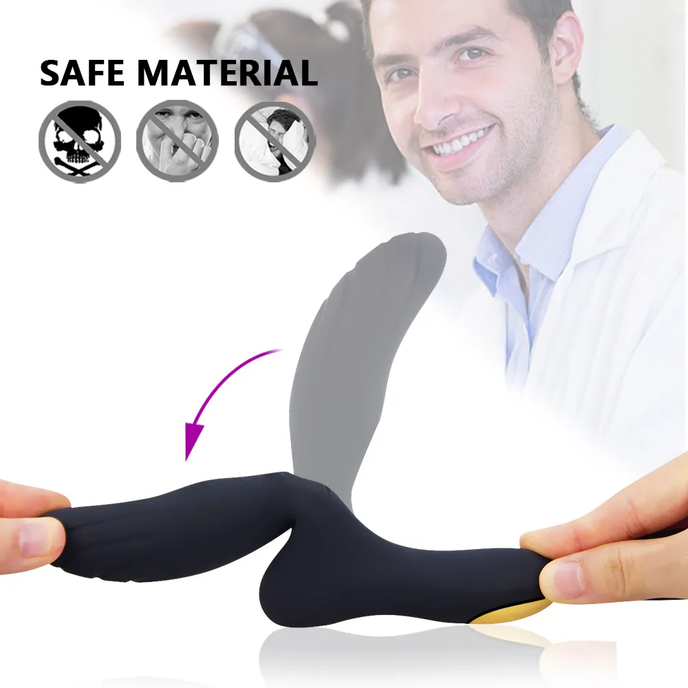Prostate Massage Anal Plug Vibrator Anal Sex Toys For Men Wireless Control Prostate Stimulator Delay Ejaculation Ring Adult Shop 5