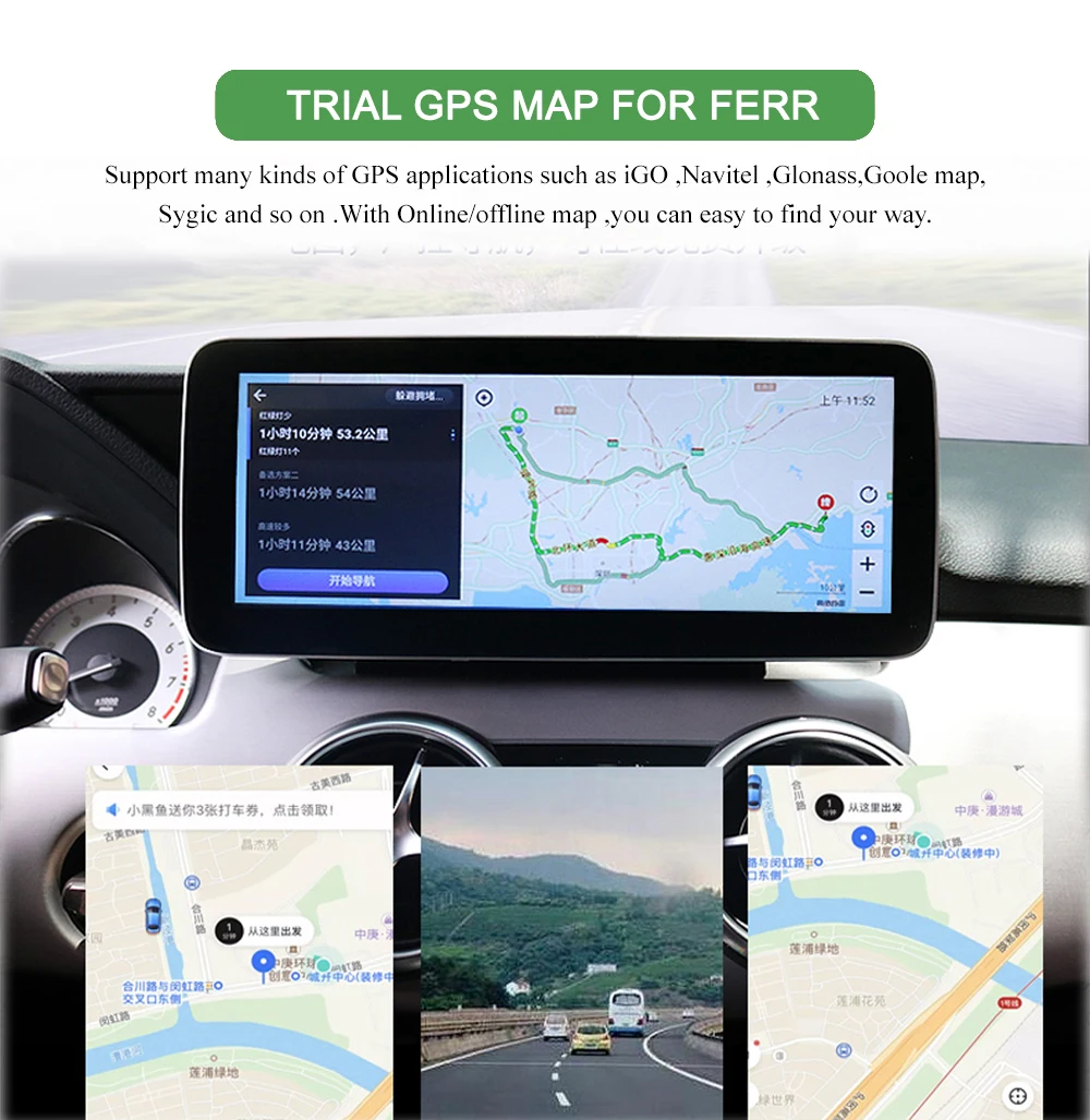 Автомобильный монитор Bonroad 10 25 дюйма android 0 для Mercedes Benz GLK Class X204 2008 2015 с gps bluetooth