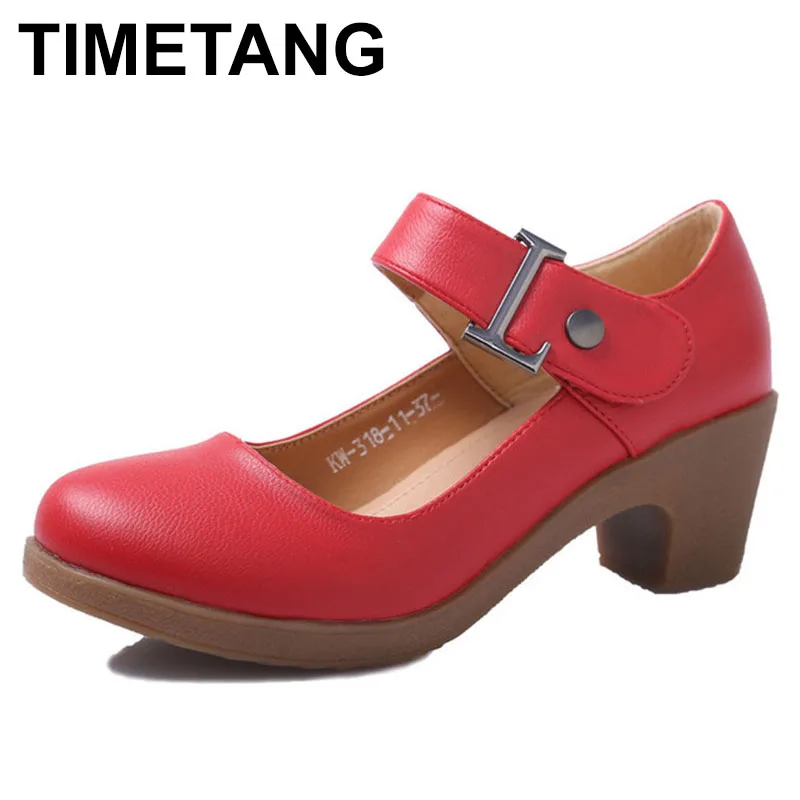 Shoes Latin-Dance High-Heel Women Ballroom Fall TIMETANG Buckle