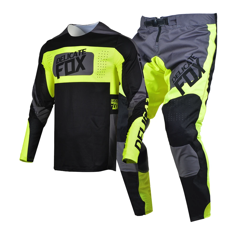 Delicate Fox de ropa MX para traje de carreras MIRER 2022, Pantalones de Motocross, Enduro| | - AliExpress
