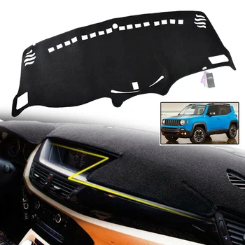 

New Arrival High Quality Dashboard Cover For Jeep Renegade 2015 -2018 Dash Mat Dashmat Pad Carpet