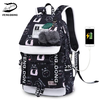 

Fashion Backpack 2020 Women Backpack Nylon Backbag Mochilas Female Schoolbag Junior High School Bags For Teenager Girls 2020