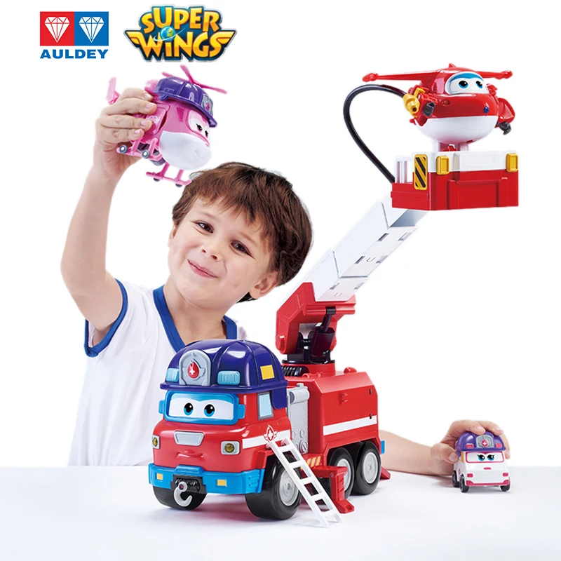 Экшн фигурка AULDEY Super Wings SPARKY Deluxe Набор &quotпожарная машина&quot детская игрушка