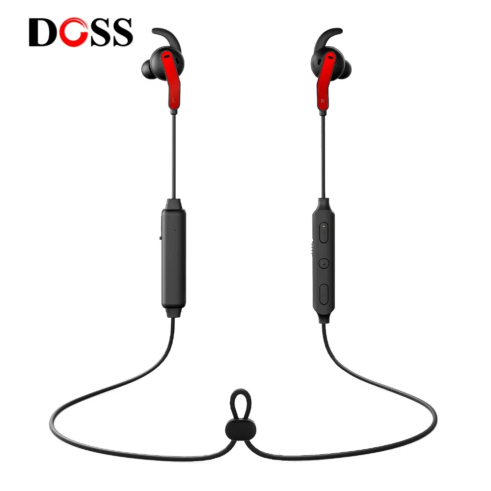 DOSS Cloud Fox S26 Bluetooth наушники Беспроводные спортивные наушники водонепроницаемые IPX5 стерео наушники Bluetooth 4,1 Гарнитура 8H