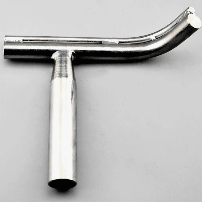 Support D'outil Incurvé Pour Tour à Bois - Forme Spéciale Concave, Tige 25 Mm Acier Trempé, Pour Travail Du Bois, Model A (17 Cm)