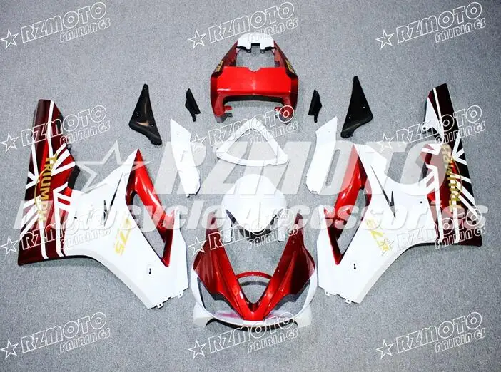 

New ABS Injection Mold Motorcycle Fairings Kit Fit for Triumph Daytona 675R 675 2006 2007 2008 06 07 08 Red White