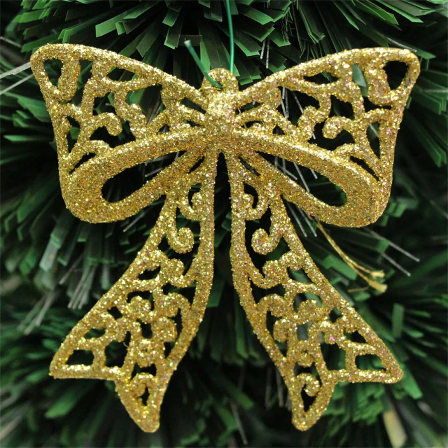 1PC Weihnachten Baum Dekorationen Liefert Gr e 8 5 X9CM Krawatten 
