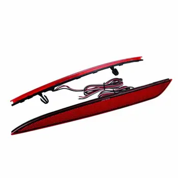 

Car Rear Bumper Light 24SMD 2pcs Brake Reflector Red For Tesla 3 SX 2012-2020