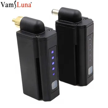 

Wireless Tattoo Power Supply DC/RCA Connection ,Portable Mini Easy/Fast Charge For Tattoo Machine Pen