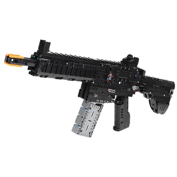 

Modiker 1178Pcs Moc Small Particles Battlefield FireWire Shooting Toy Assault Blaster Building Block