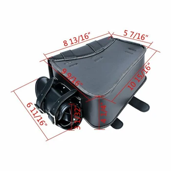 

For Harley Sportster XL 883 1200 48 72 Series Black Left Saddlebag W/ side storage Replacement