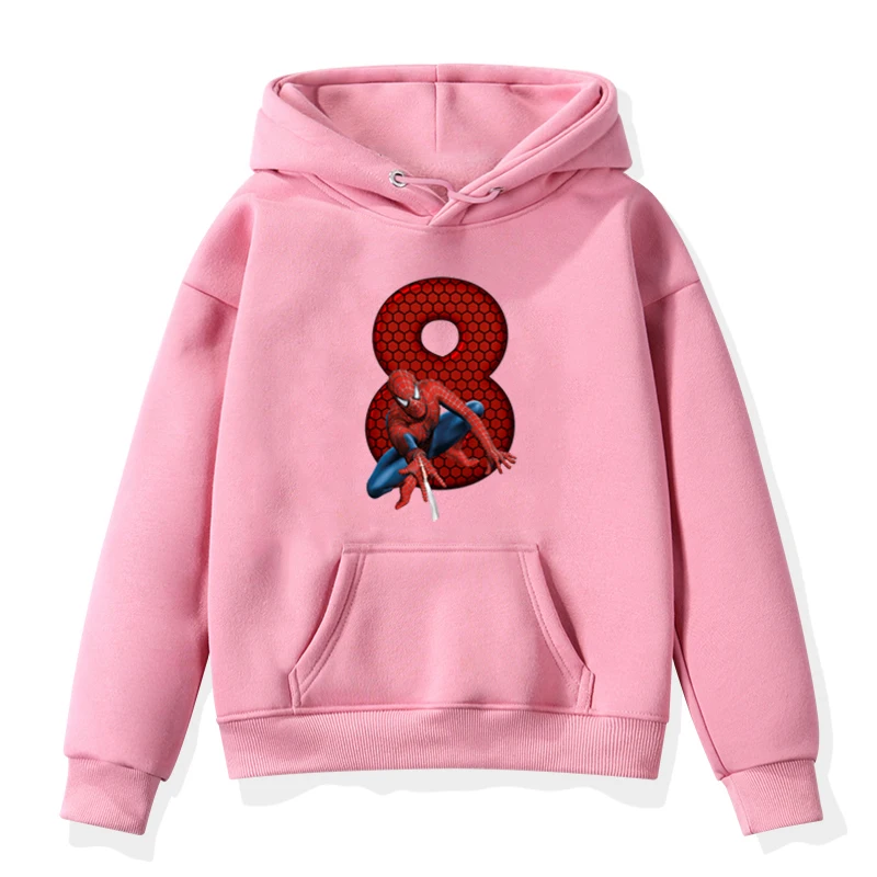 Новинка; Sudadera; толстовка с капюшоном для девочек с человеком-пауком; зимняя одежда для малышей; толстовки для мальчиков и девочек; повседневная детская толстовка; коллекция года; Felpa Bambino