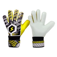 Профессиональные Футбольные защитные перчатки для взрослых, перчатки для тренировок, латексные детские мужские футбольные перчатки