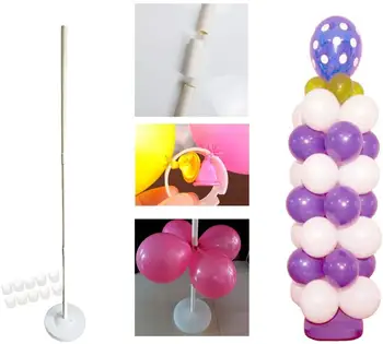 

Big Balloon Column Stand Sets Balloons Holder Centerpieces for Wedding Decoration Birthday Baby Shower Party Supplies