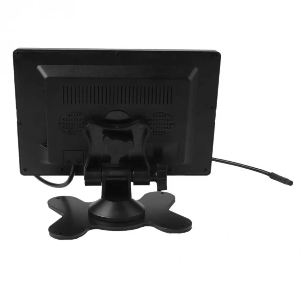 7 дюймов 800x480 Автомобильный RGB Цифровой дисплей 2 видео вход заднего вида VCR монитор