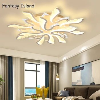 

New Arrival LED Chandelier Modern Ceiling Light For Living Room Bedroom remote control/APP support Home design lighting fixtu