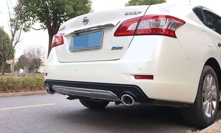 Задний спойлер для Sentra бампер Nissan After chrome 2012 2014|spoiler abs|rear spoilerspoiler rear |