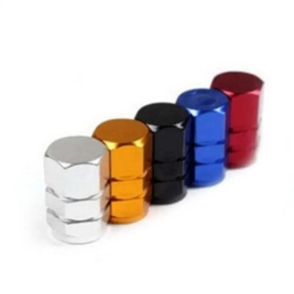 Eduton Practical Car Styling Car Wheel Tires Valve Dust Caps Auto Motorcycle Stem Caps Rocket Shape Valve Stem Caps Multi-Color