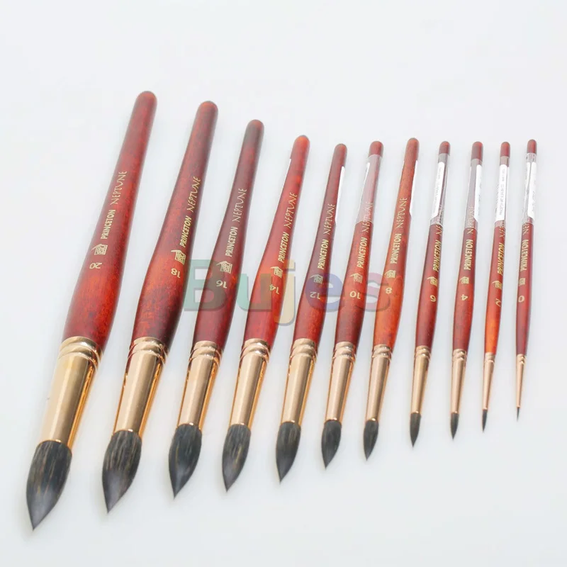 Princeton Velvetouch, Series 3950, Paint Brush for Acrylic, Oil and  Watercolor, Set of 4,DURABLE AND AFFORDABLE - AliExpress